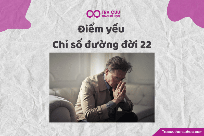 Điểm yếu của chỉ số đường đời 22 Điểm yếu của chỉ số đường đời 22