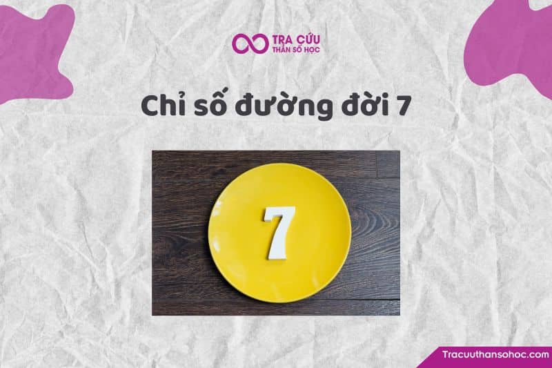 Chỉ số đường đời 7 là gì? Đặc điểm tính cách, tình duyên và sự nghiệp số chủ đạo 7 1 Chỉ số đường đời 7 là gì? Khám phá tính cách, tình duyên và nghề nghiệp phù hợp