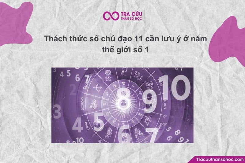 Năm Thế Giới số 1 mang năng lượng khởi đầu - quyết đoán - khẳng định cái tôi Năm Thế Giới số 1 mang năng lượng khởi đầu - quyết đoán - khẳng định cái tôi