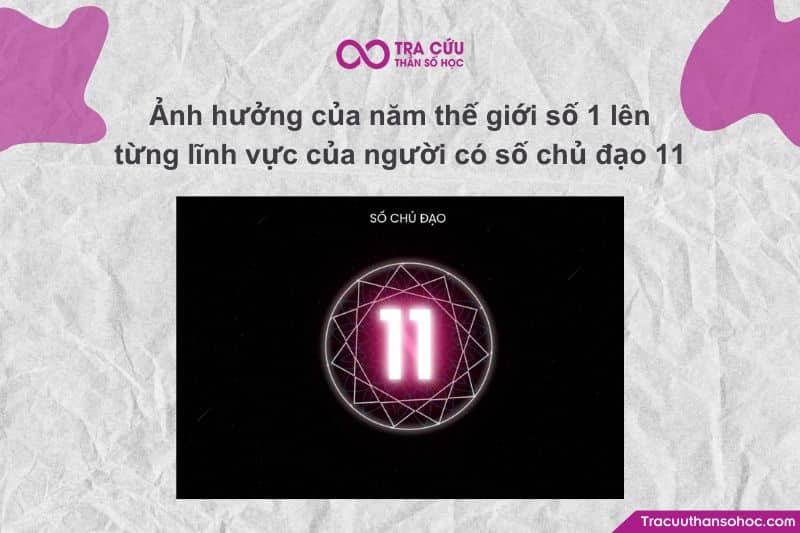 Với số chủ đạo 11 – Master Number của trực giác, khai sáng và truyền cảm hứng Với số chủ đạo 11 – Master Number của trực giác, khai sáng và truyền cảm hứng