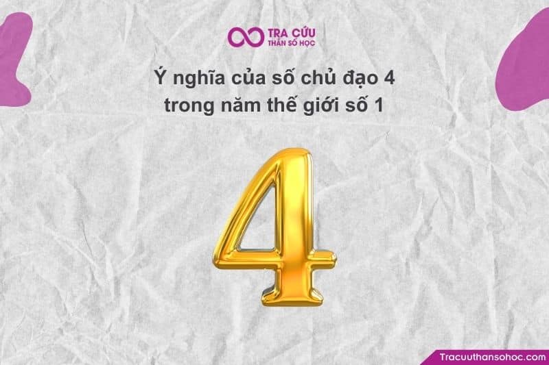 Cơ hội và thách thức của số chủ đạo 4 trong năm thế giới số 1 1 Sự kết hợp giữa Số chủ đạo 4 và Năm thế giới số 1 tạo nên một bản giao hưởng giữa sự kiên cố và sự đột phá.