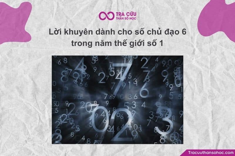 Số chủ đạo 6 học cách chuyển hóa sự hy sinh thành sức mạnh tiên phong. Số chủ đạo 6 học cách chuyển hóa sự hy sinh thành sức mạnh tiên phong.